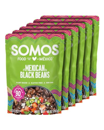 SOMOS Mexican Black Beans – Gluten Free, Non-GMO, Vegan &