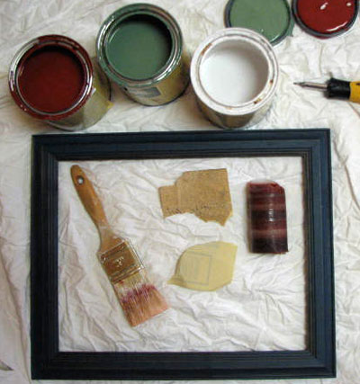 Distressed Picture Frame Tutorial