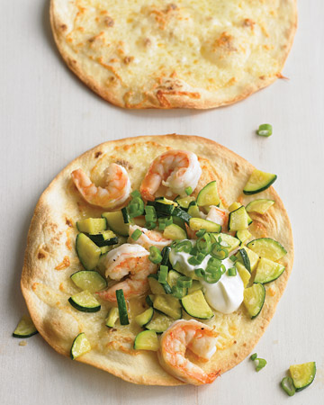 Recipe  “Shrimp and Zucchini Tostadas”