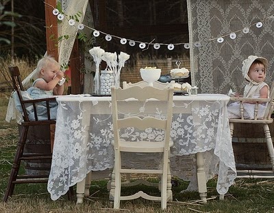 Wedding Banners and Bird Garland