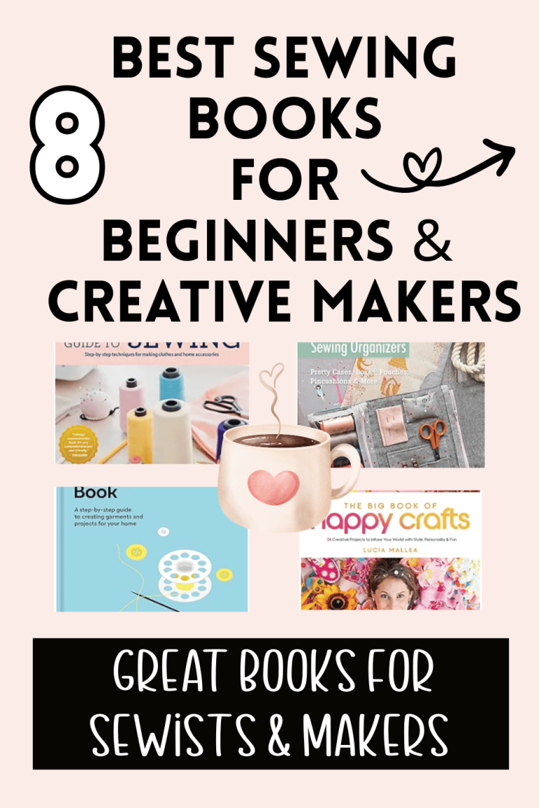 8 sewing books for beginners and creative makers. DearCreatives.com