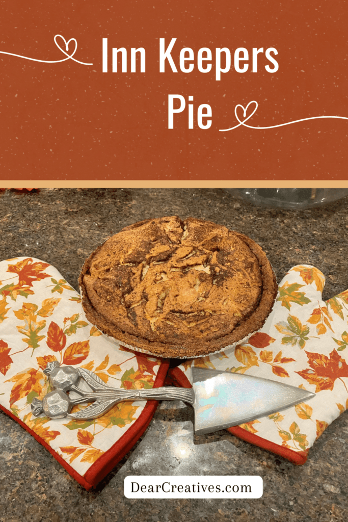 Inn Keepers Pie - Holiday Pie Recipe - Dear Creatives