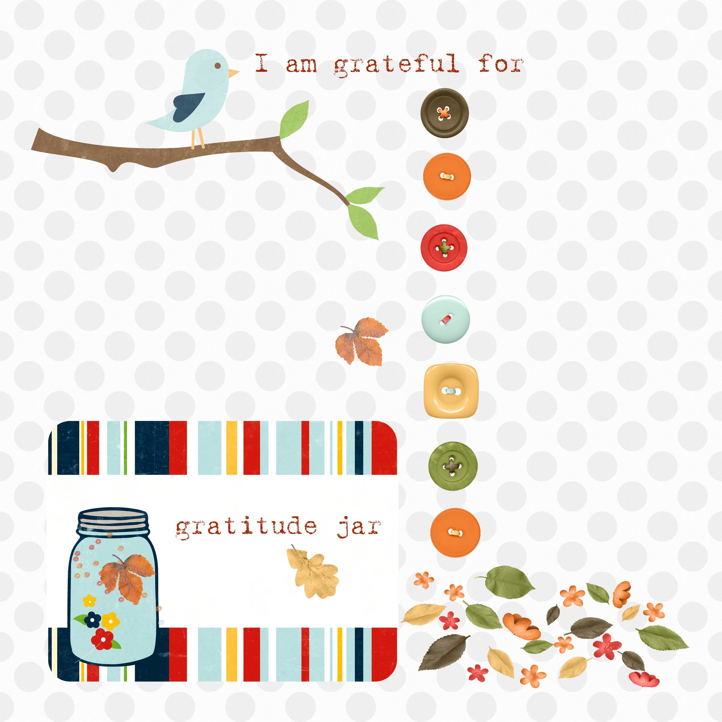 Free #Printable Gratitude Page