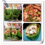 stuffed bell peppers, stuffed bell peppers step by step images, stuffed bell pepper recipe, dearcreatives.com recipes