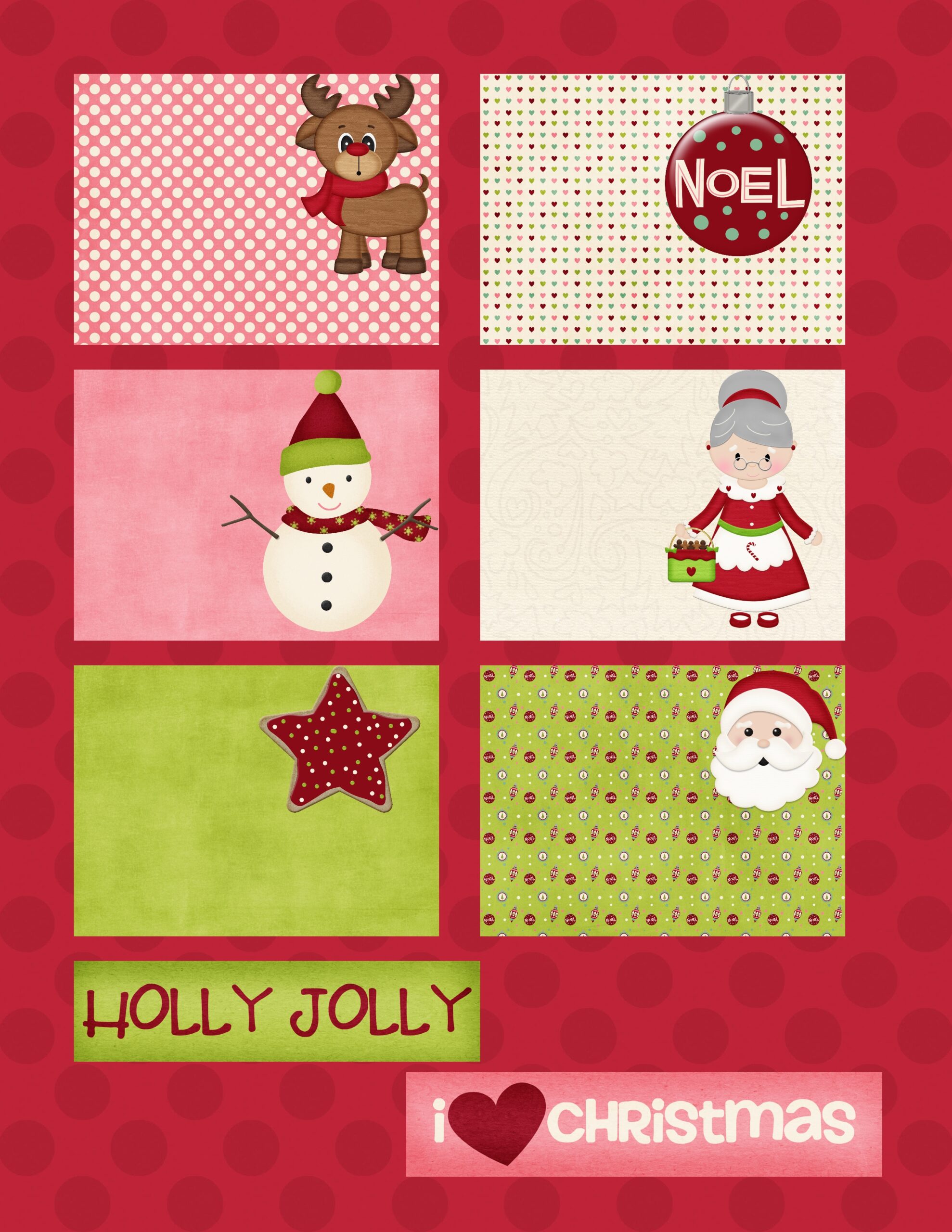 Free Printable Christmas Gift Tags