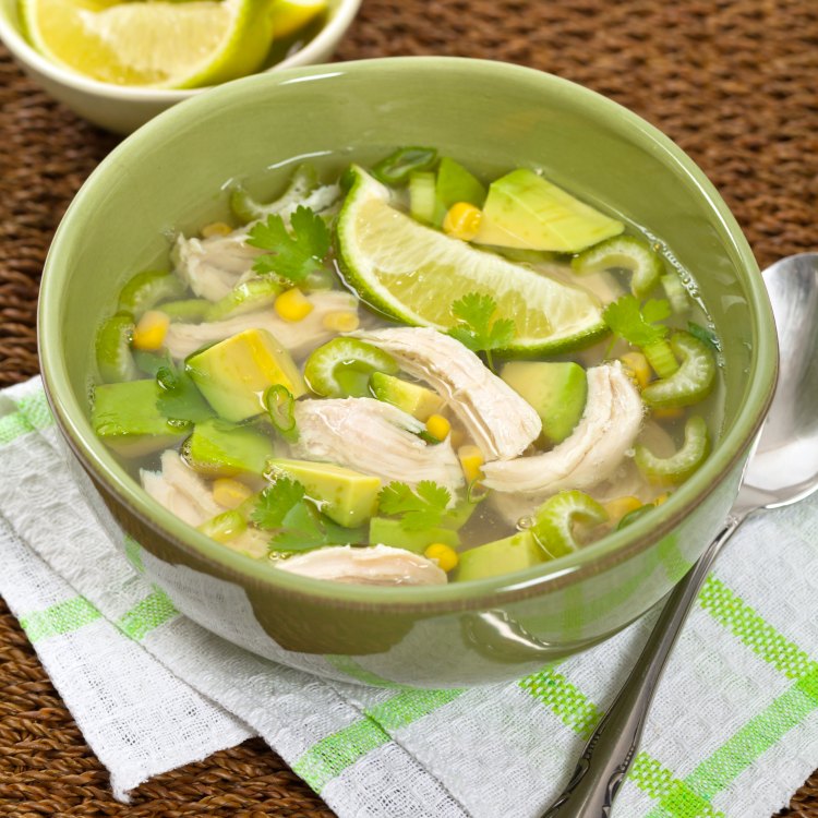 chicken tortilla lime soup this is an easy to prepare one pot soup recipe