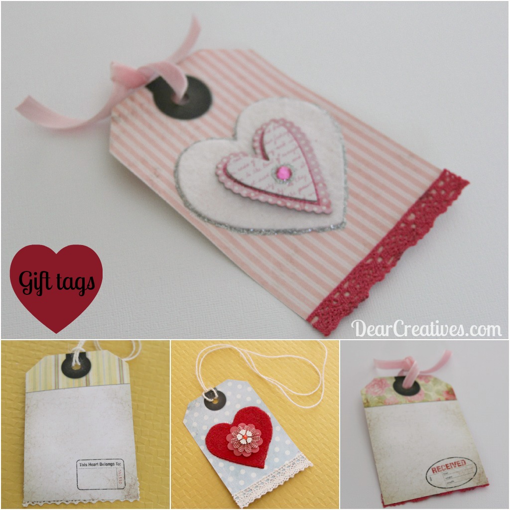 hand crafted gift tags