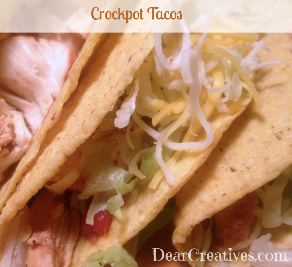 crockpot tacos, tacos, chicken tacos