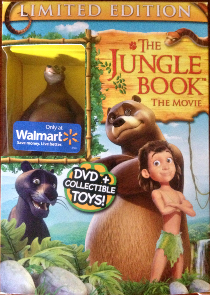 The Jungle Book The Movie Phase 4 Films, Kaboom Feb 2013, Limited edition dvd, children dvd