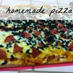 Homemade pizza