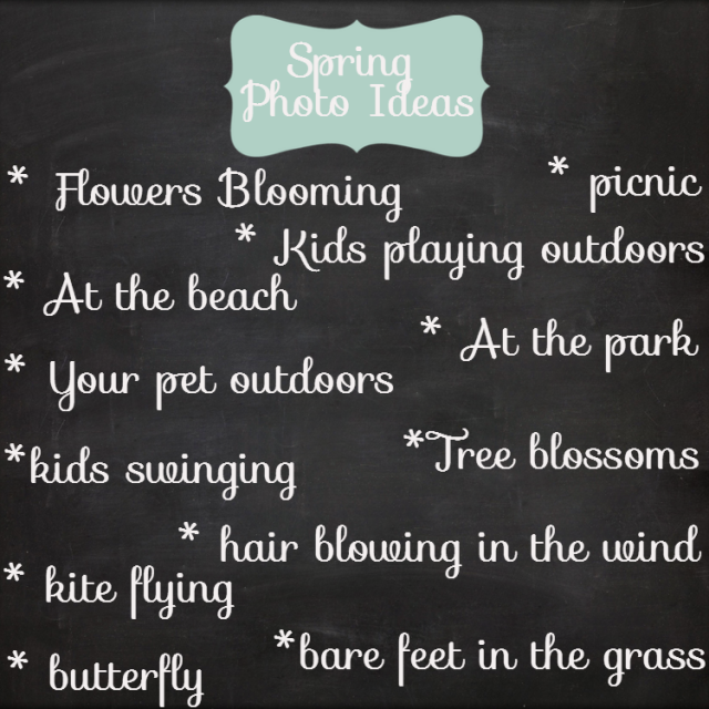 Spring Photo Ideas