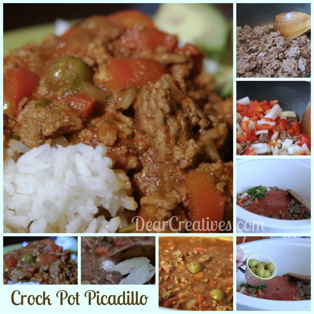 Crock Pot Picadillo Steps,#cooking, #recipe, Theresa Huse 2013