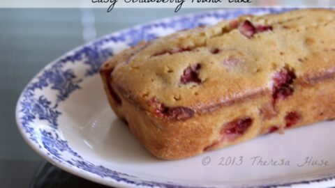 Strawberry Pound Cake