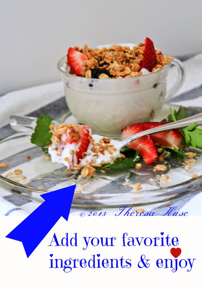 Fage Yogurt with berries and granola Theresa Huse 2013-1280