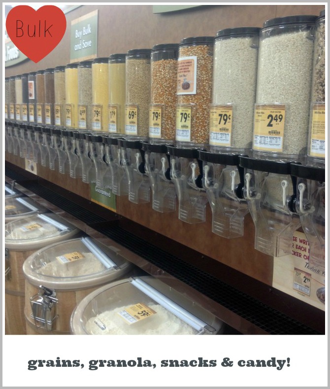 Smart & Final Paso Robles, CA Bulk Foods bulk grains, granola, snacks, candy