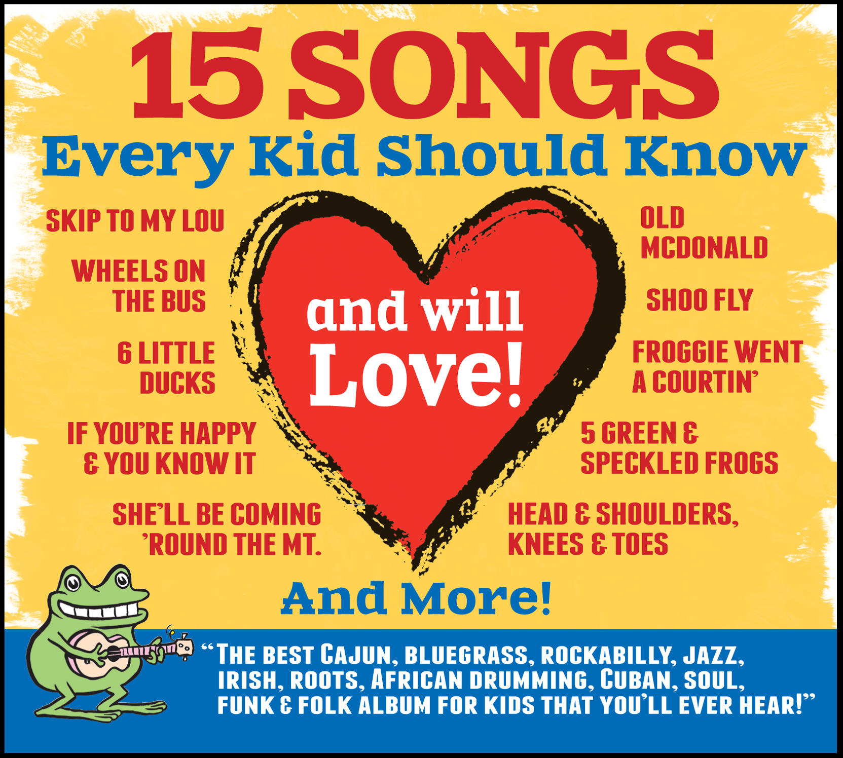 15 Songs Every Kid Should Know CD Release & Review