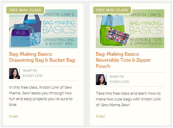 Summer #Crafting, #Sewing…Online Classes for You & the Kids Plus 2 #Free!