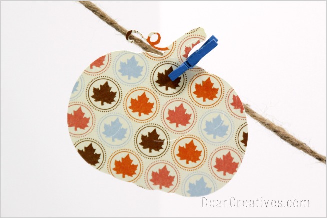 Cricut Crafts, papercrafts, Pumpkin cut out, DearCreatives.com, Theresa Huse 2013