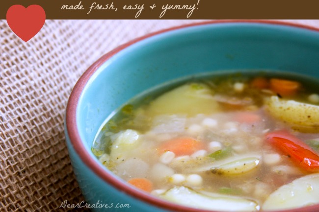 Corn Chowder Soup_ Soup in a bowl_Theresa Huse 2013