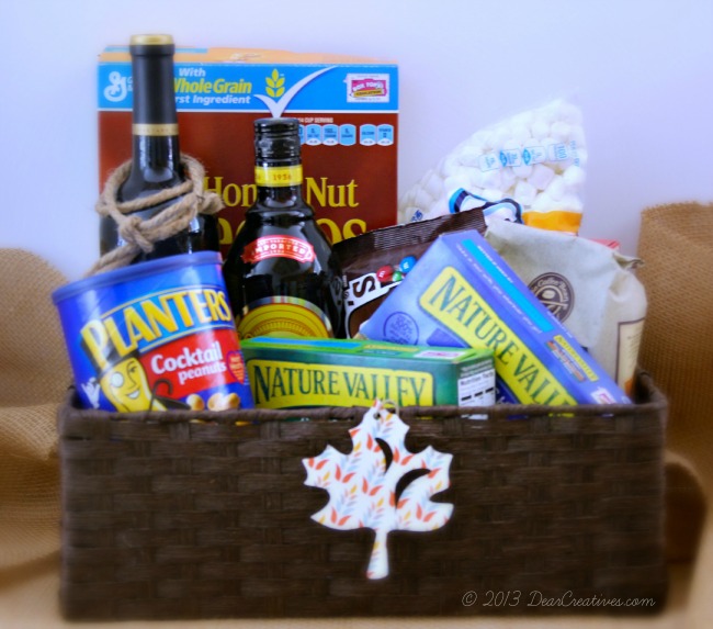 Grocery items for a party in a basket_#shop_Smart _Final_#choosesmart_Theresa Huse 2013