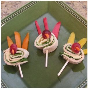 Turkey Sandwich Wraps_appetizer_