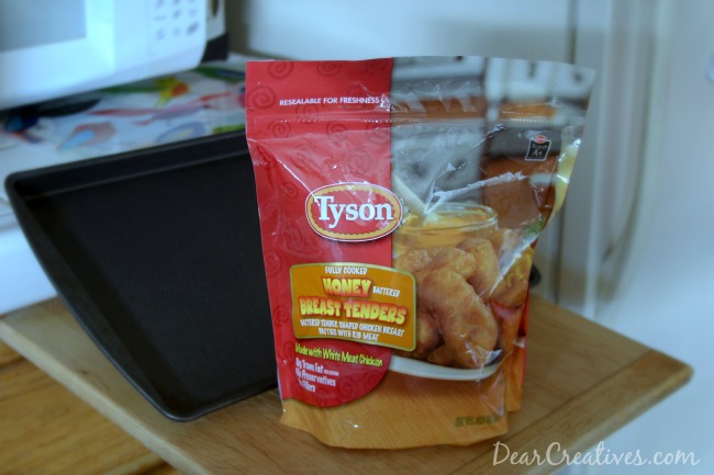 Baking Sheet and Tyson Tenders_ #shop_Theresa Huse 2013