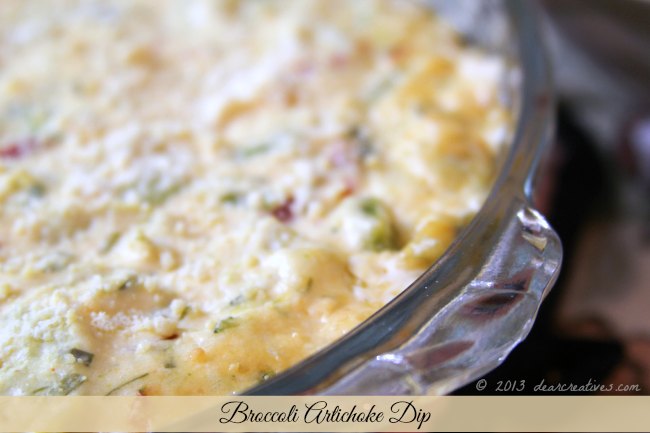 Broccoli Artichoke Dip_DearCreatives.com_Theresa Huse 2013