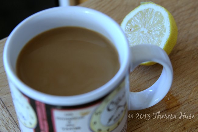 Coffee Cup and half a lemon_Theresa Huse 2013-