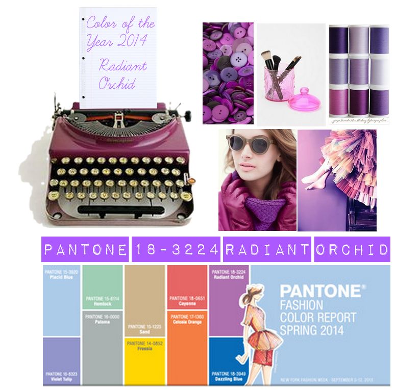 Color of the year 2014 Radiant Orchid_ color inspiration