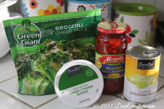 Green Giant Steamers_ Broccoli and Cheese Sauce_ Groceries for Artichoke dip_ Groceries_Theresa Huse 2013