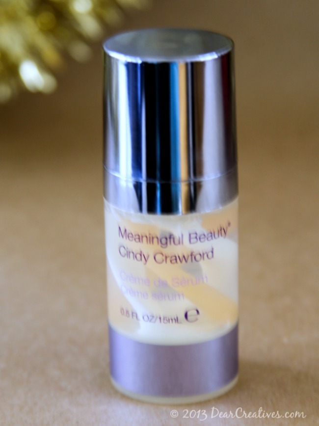 Meaningful Beauty Crème de Serum #MeaningfulBeauty Review