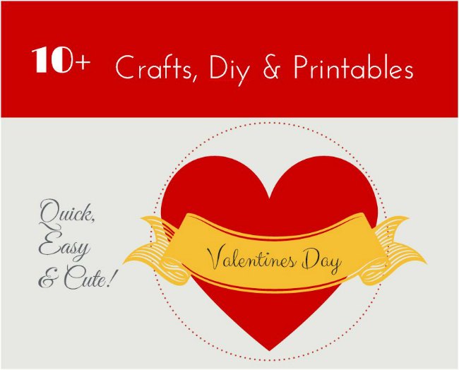 10+ Easy Valentine’s Day Craft Ideas To DIY