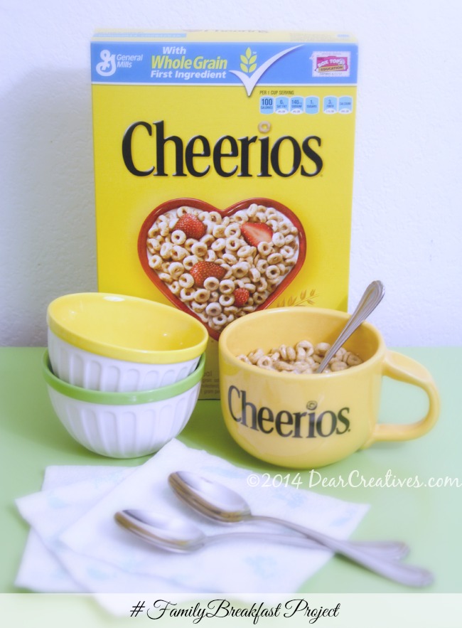 Start the Day Together! Cheerios Seven Days to a #FamilyBreakfast Project