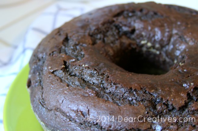 Chocolate Beet Cake In A Bundt Pan