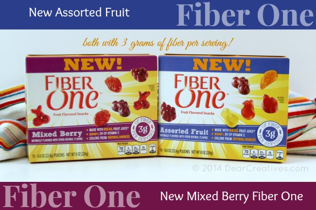 New Fiber One Fruit Snack #SweetTreat - Dear Creatives