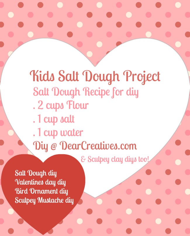 Salt Dough_Sculpey clay diy_DearCreatives.com_