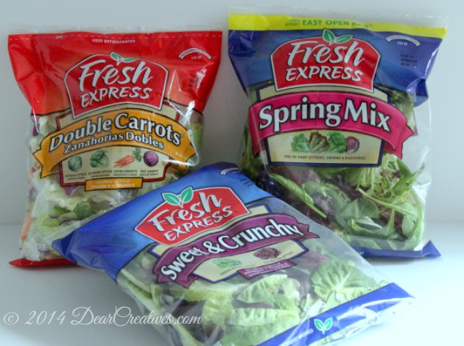 Fresh Express Salad Bags_