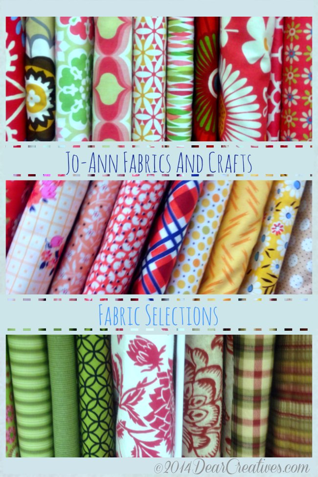 Jo-Ann Fabric Selections_