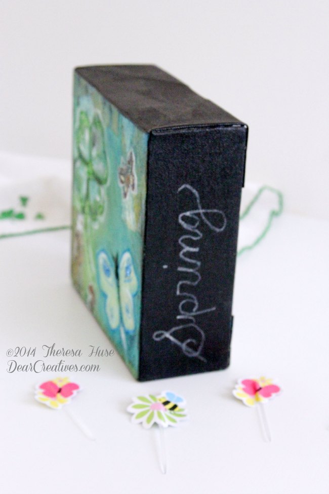 Mixed Media St.Patrick’s Day Spring Decor DIY