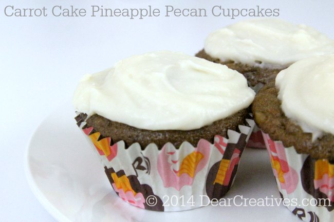 Carrot Cake Cupcakes – Delicious and Easy #Recipe