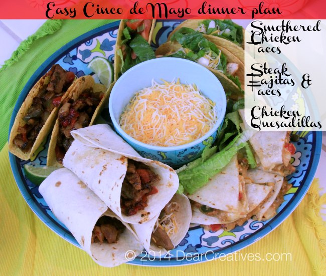 Mexican Food platter_