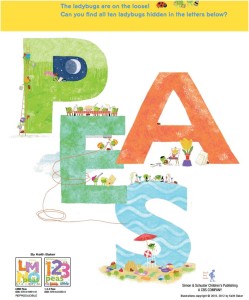 One Two Three Peas Book Activity
