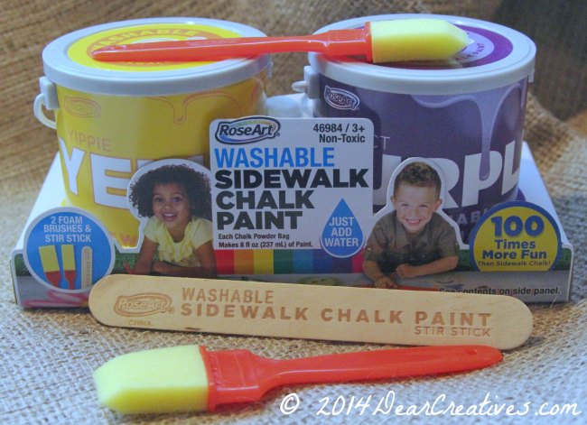 Sidewalk Chalk Painting For Kids – Make Chalk Art!