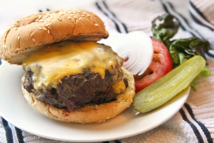 Ground Beef Recipes grilled stuffed jalapeno cheeseburger