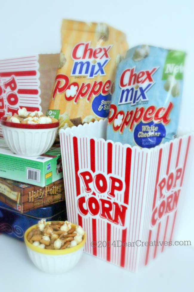 Movie Time or BacktoSchool Snacks: Two New Flavors of #ChexMixPopped for Snacktime #PlatefullCoOp #spon