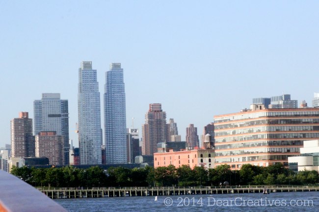 View of New York from Harbor Cruise_