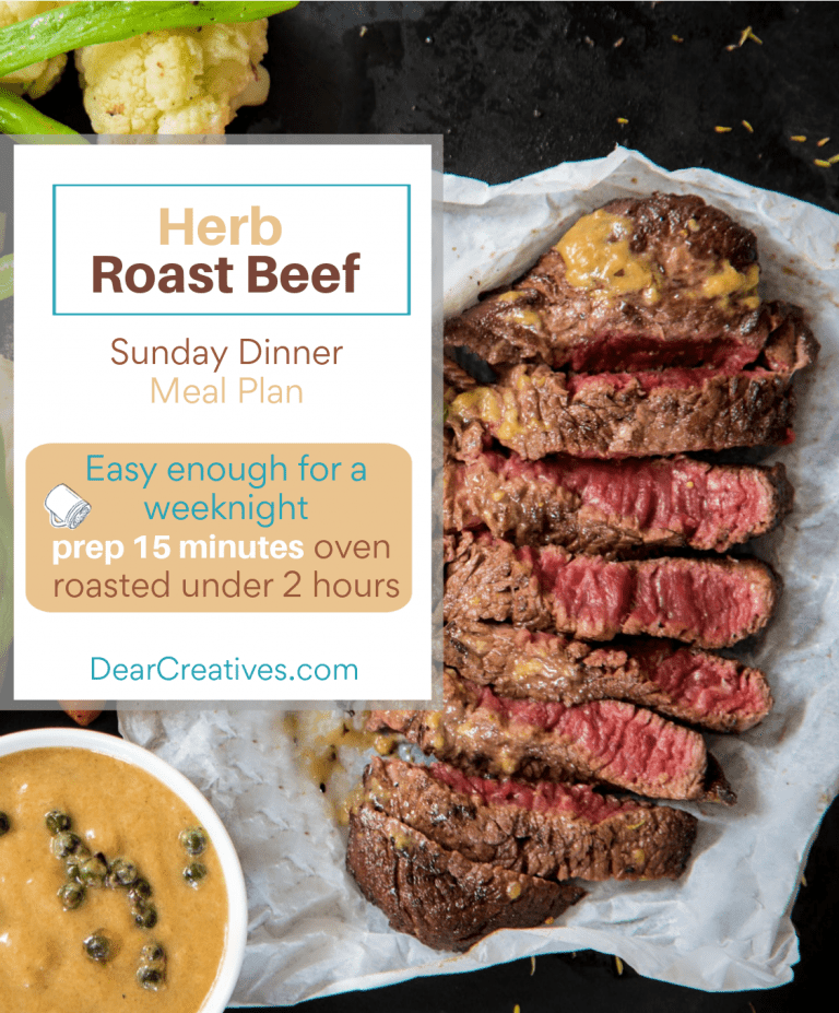 Herb Roast Beef Recipe – Easy Enough For A Weeknight!