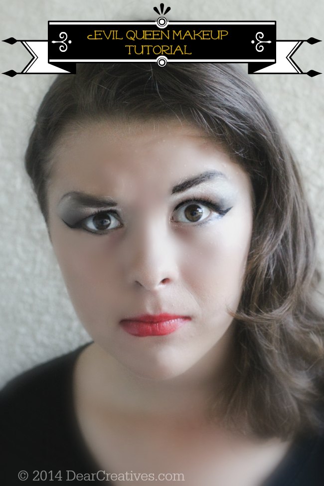 Step by Step Evil Queen Make-Up Tutorial With Makeup List  #NeutrogenaFaceOff #ad