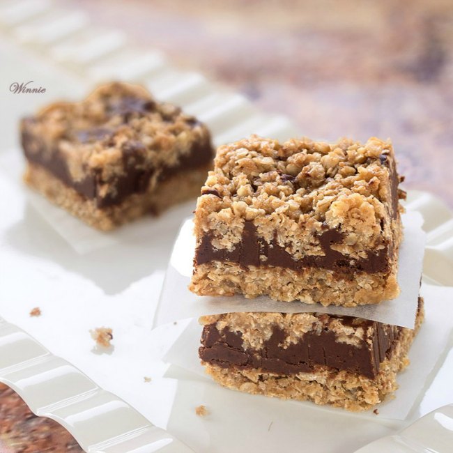 No bake peanut butter oat bars