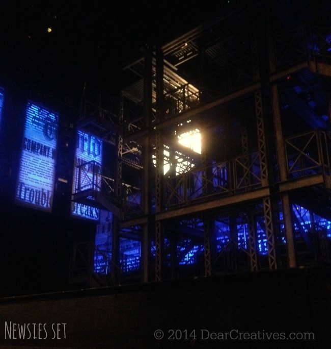 Newsies Set_© 2014 DearCreatives.com